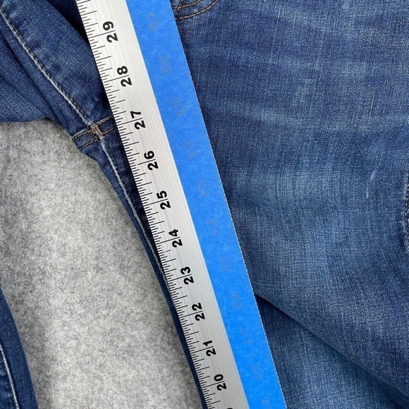 Madewell Jeans Women's 26 High Rise Skinny in Tarren Wash Blue Stretch - Picture 6 of 10